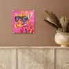 Giraf - Roze - Bril - Sjaal plexiglas 5mm klein -sfeer5