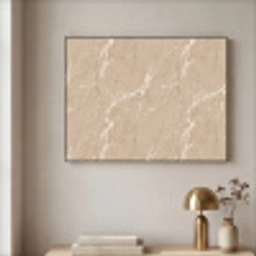 Beige - Marmer - Organisch - Wit Textielframe zwart klein 947 -sfeer2