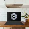 Vinyl - LP - Delfts Blauw - Muziek keuken achterwand spatscherm klein -sfeer2