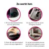 Spectaculaire Lelie Lichtshow Inductie beschermer vinyl 3mm klein -wsfeer9_website