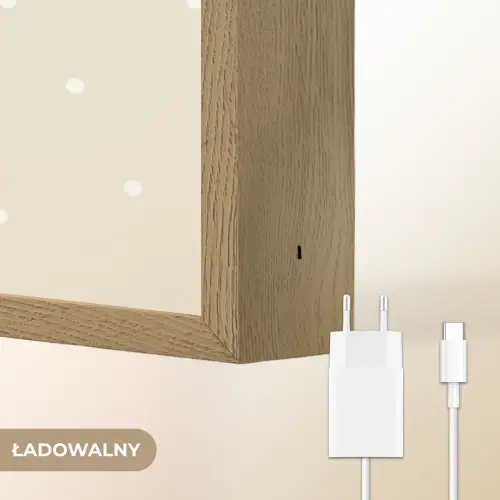 Prinses - Goud - Stippen Light Box met batterij (Wandlamp kind) middel -USP_websiteoplaadbaarNL
