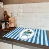 Illustratie - Bessen - Blauw - Strepen Inductie beschermer vinyl 3mm klein -sfeer3