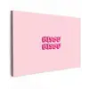 Bisou - Roze - Schaduw canvas 2cm klein -z3d