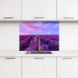 Lavendel - Paars - Bloemen - Natuur keuken achterwand 2 middel -3d