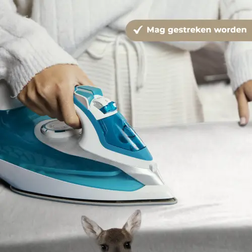 Hert - Baby hert - Dieren - Meisjes - Jongens - Kinderen Wandkleed katoen klein -sfeer9