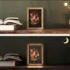Boeket - Bloemen - Exotisch Light Box met kabel (Tafellamp) klein -sfeer3