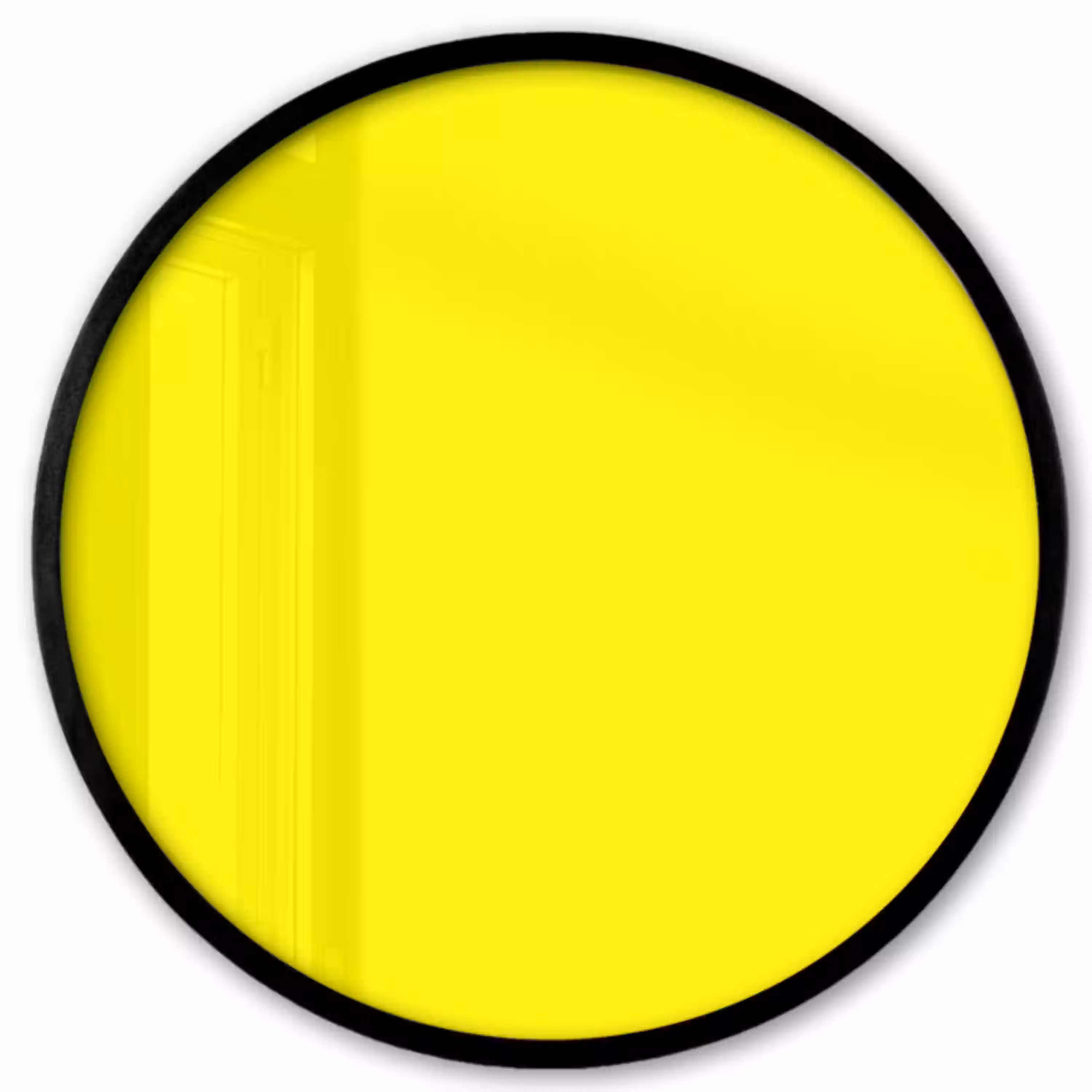 Sunshine - Glow - Geel Fotolijst rond zonder passe partout klein 856 -3d