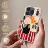 Vaas - Bloemen - Vlinder - Rood Telefoonhoesje iPhone 17 Pro klein -sfeer3_NL