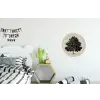 Eikenboom - Schaduw - Egaal Wandcirkel aluminium klein -kinderkamer