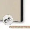 Cactus - Subtiel - Groen Textielframe zwart klein -USP_ophangsysteemNL