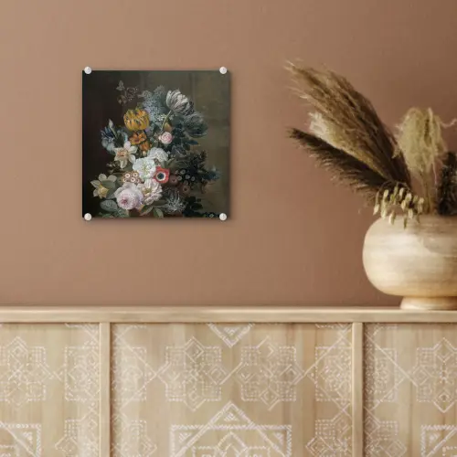 Stilleven met bloemen - Schilderij van Eelke Jelles Eelkema plexiglas 5mm klein -sfeer5