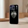 Aardbei - Zaadstructuur - Realistisch Telefoonhoesje iPhone 17 Pro klein -sfeer2