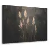 Siergras - Pluimen - Verlichting - Zwart Textielframe - compleet frame klein -3d