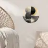 Cirkels - Schaduw - Abstract Wandcirkel behangsticker klein -sfeer4