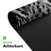 Luipaard - Zwart - Wit - Oog Muismat XXL klein -sfeer2