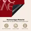 Love - Spiegeling - Rood Inductie beschemer met haakjes klein -ky-onderkant-de