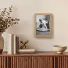 Varken - Schattig - Spaghetti - Zwart wit - Dier Light Box met kabel (Tafellamp) klein -sfeer2