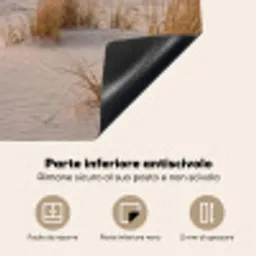 Pier - Zonsondergang - Strand Inductie beschermer vinyl 3mm middel -zzzsfeer4_ITA