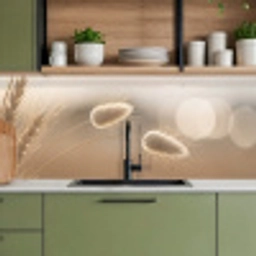 Hazestaartgras - Graanharen - Zonlicht keuken achterwand 2 middel -sfeer3