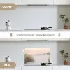 Horizon - Duinlandschap - Zand keuken achterwand spatscherm klein -voor_na_NL