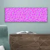 Mintgroen - Roze - Vlekken - Patroon canvas 2cm klein 828 -sfeer4