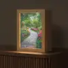 Park - Bloemen - Tuin Light Box met kabel (Tafellamp) klein -z3d_website