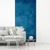 Beton - Blauw - Vintage fotobehang vinyl groot -woonkamer
