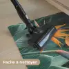 Paradijsvogel - Bloem - Exotisch Deurmat klein -reinigen_FR