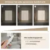 Minimalistisch - Strepen - Beige Light Box met kabel (Tafellamp) klein 925 -USP_dimbaarNL