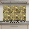 Modern - Geometrisch - Goud keuken achterwand spatscherm klein 900 -3d_website