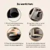 Herfstgoud Inductie beschermer vinyl 3mm middel -sfeer9