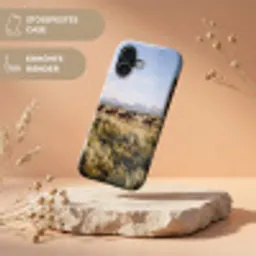 Paarden - Kudde - Bergen - Vrijheid - Wild Toughcase MagSafe Apple iPhone 17 klein -USP_RandenV_DE