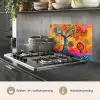 Boom - Levensboom - Abstract - Kleurrijk keuken achterwand spatscherm klein -usp_NL