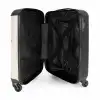 Paarse pixel NBS - Handbagage koffer - Unisex middel -binnenkant