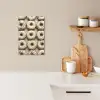 Donuts - Chocolade - Wit - Beige KitchenYeah - Keuken - Canvas klein -sfeer1