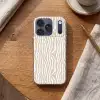 Abstract - Zebra - Beige Telefoonhoesje iPhone 17 Pro klein 878 -sfeer1