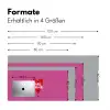 Girl power - Hart - Roze - Rood Muismat XXL klein -ysfeer5_duits