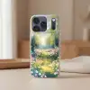 Bos - Schilderstijl - Kleurrijk Telefoonhoesje iPhone 17 Pro klein -sfeer2