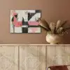 Roze - Abstract - Aesthetic - Modern - Vormen PET vilt klein -sfeer4