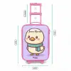Kawai - Eend - Sjaal Kinderkoffer - Roze klein -productfoto_formaten