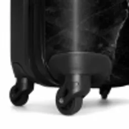 Quotes - Boss - Marmer look - Goud - Zwart NBS - Handbagage koffer - Unisex middel -wiel