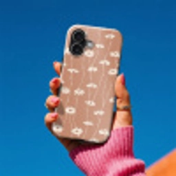 Madeliefjes - Subtiel - Terracotta Toughcase MagSafe Apple iPhone 17 klein 1017 -Sfeer1V