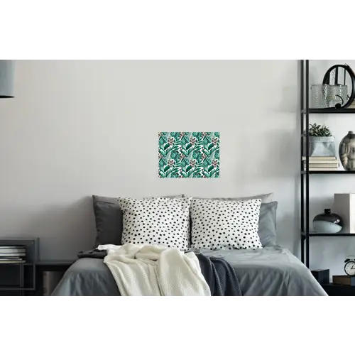 Panterprint - Bladeren - Jungle Muursticker klein -slaapkamer