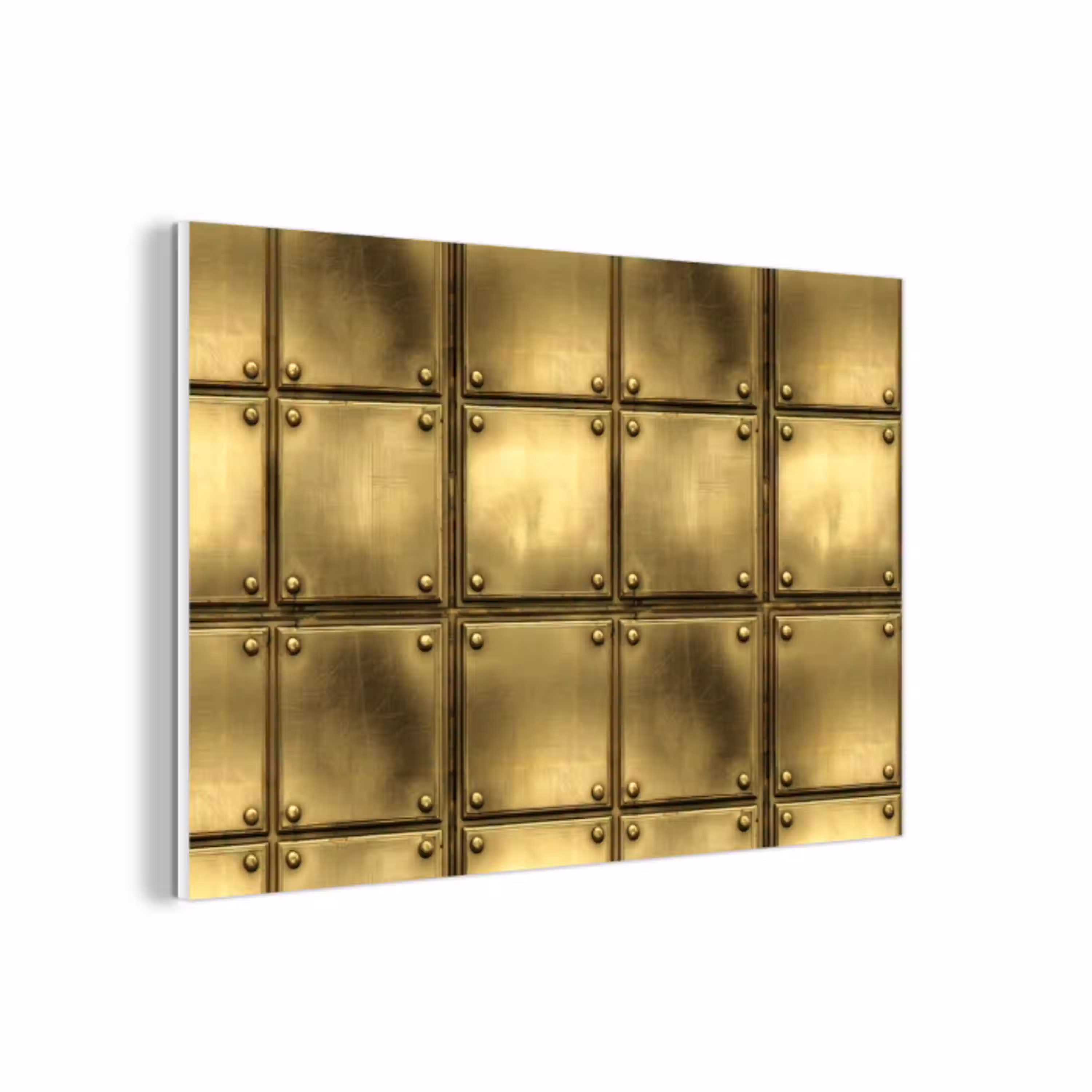 Platen - Industrieel - Stoer - Goud forex 5mm xxl 6 -3d