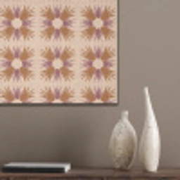 Ornament - Patroon - Oker PET vilt klein 837 -sfeer6_closeup