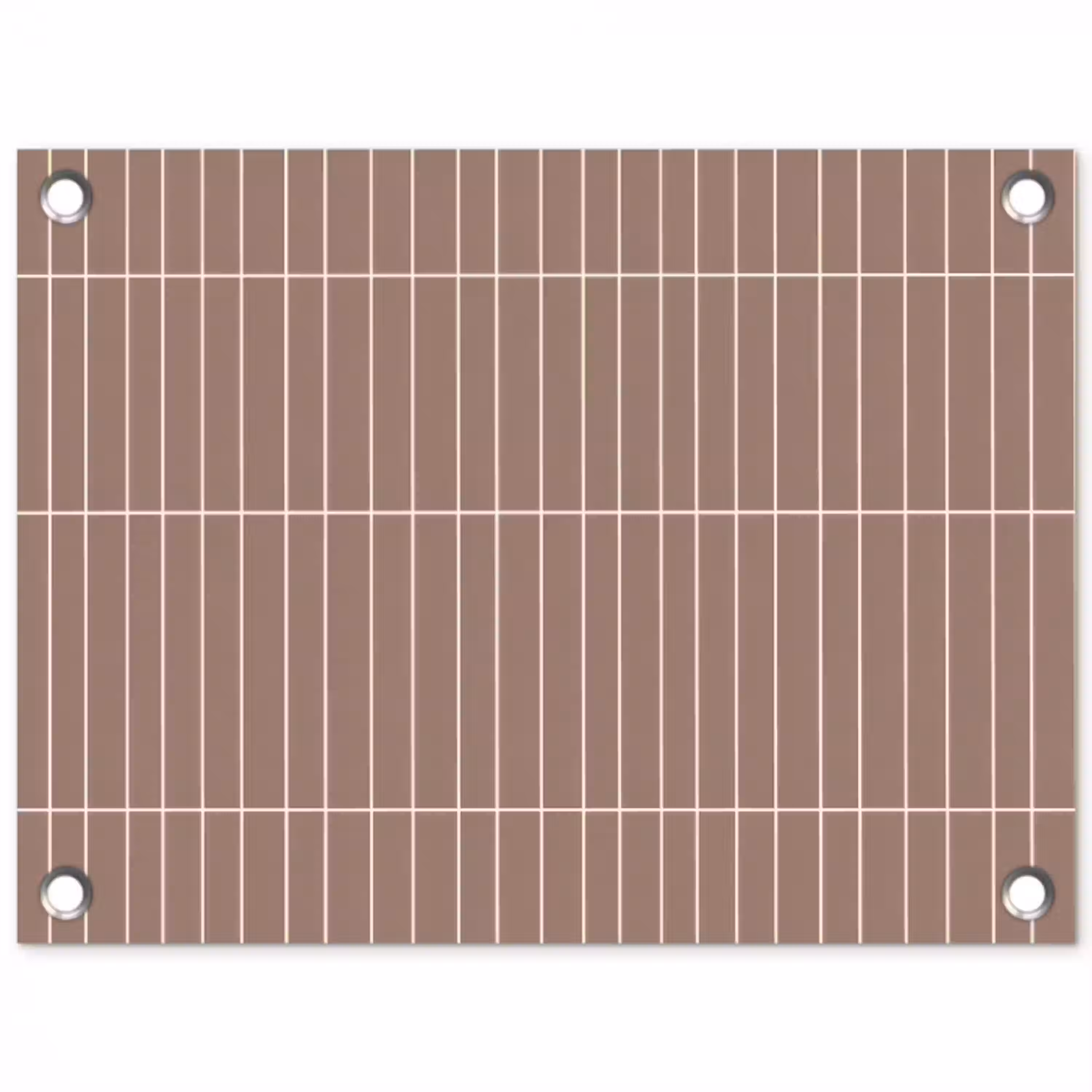 Verticaal - Wandtegel - Terracotta tuinposter los doek klein 239 -3d