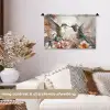 Kolibrie - Vogels - Bloemen - Natuur Wandkleed katoen klein -sfeer1