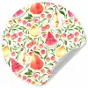 Fruit - Watermeloen - Kersen - Peer Wandcirkel behangsticker klein 186 -3d
