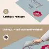Kiss my ass - Lip - Blauw Inductie beschemer met haakjes klein -ky-schoon-de