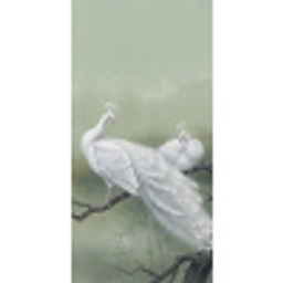 Pauwen - Wit - Natuur - Groen Behang Vlies klein -3d_website